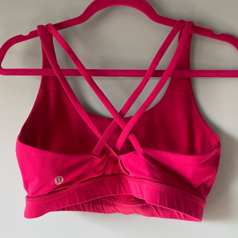 lululemon Energy Sports Bra Medium Support - Strappy back